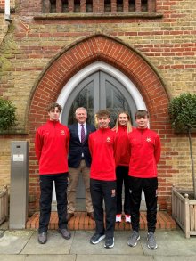 Record number of KGS students selected for England hockey squads